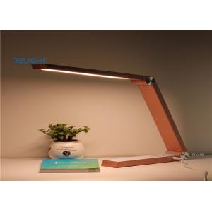 China Triangle 5 Level Brightness LED Office Lamp , Led Reading Light 5 Color Temperature Mode supplier