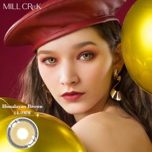 14mm Blue Monthly Colored Contacts Lenses 4 Tone For Birthday Party