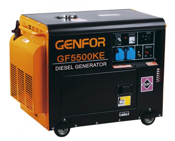 ATS 192FE Engine Portable Diesel Generator 6.0KW Rated Power Stable Performance