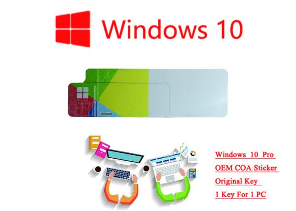 Microsoft Win 10 Pro Product Key Code Windows 10 Product Key Sticker Globally