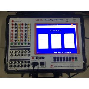 China Intelligent Power Signal Recorder Electrical Test Equipment 12.1 Inch Touch Screen Easy Operation supplier