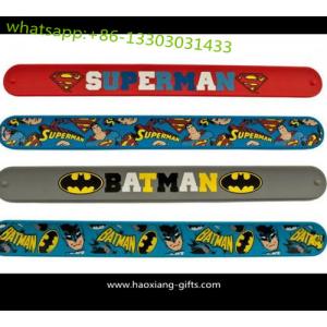 China cheap custom silicone slap bracelet,silicone ruler slap bracelet,silicone slap wristband wholesale