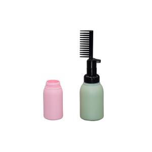 50ml 100ml Hair Dye Bottle With Combe Cosmetic Salon Packaging Bottle
