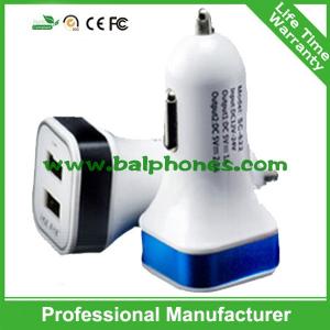 China 5V 2.1A Square LED car charger with electronic cigarette charger price supplier