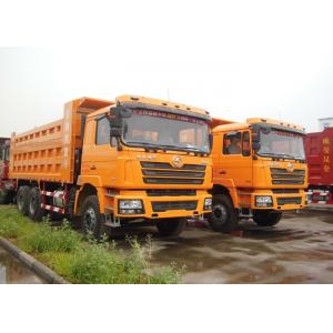 China 6 X 4 Shacman 10 Wheel Dump Truck , Heavy Equipment Dump Truck For Mineral supplier