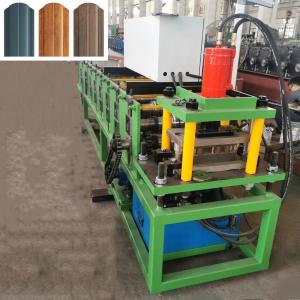 China Metal Fence Roll Forming Machine 0.5mm - 0.7mm Sipca Metalica Gard 7 Stations supplier