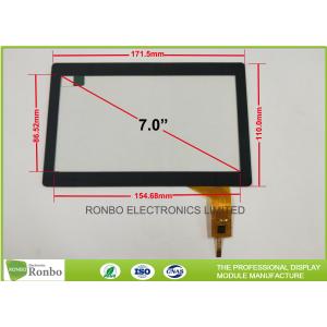 China 7.0 Inch Tempered Glass Projected Capacitive Touch Panel Multi Touch Screen supplier