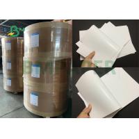 China A1 157gsm 200gsm White Color Glossy Coated Printing Paper For Company Catalog on sale
