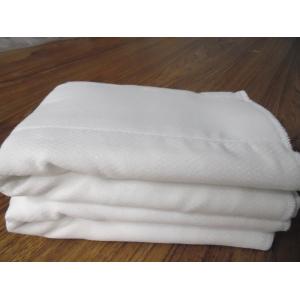 100% cotton white Muslin Weave Birdeye doule layer baby diper cloth