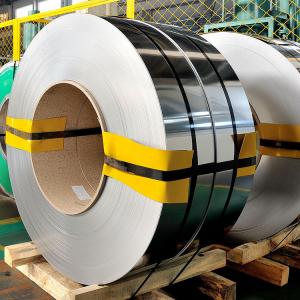 China 316 321 304 Stainless Steel Strip Cold Rolled Steel Strip Coil 2440mm supplier