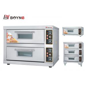 China Layered Temperature Controlded Electric Deck Oven 1 Deck 2 Deck 3 Deck Bakery oven supplier
