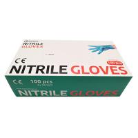 China ISO13485 ISO14001 Xl Xxl Medical Disposable Nitrile Gloves Powder Free on sale
