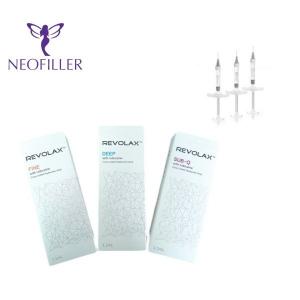 China Deep Sub Q Dermal Filler Revolax Hyaluronic Acid Filler For Cheek Lines supplier