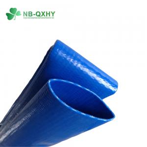 China 10 Bar Layflat PVC Hose for Heavy Duty Irrigation Pipe and Industrial Water Discharge supplier