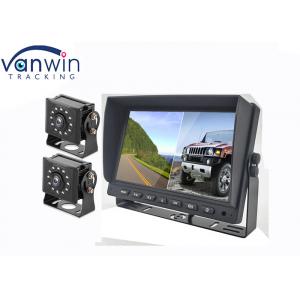 7'' 9'' 10'' 2 Splits AHD Car Display Monitor For 2 Channel Video Recording