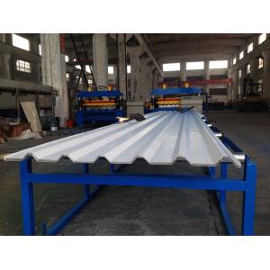 China IBR Sheet Roofing Panel Sheet Forming Machine for 0.3mm - 0.8mm PPGI / galvanized coil supplier