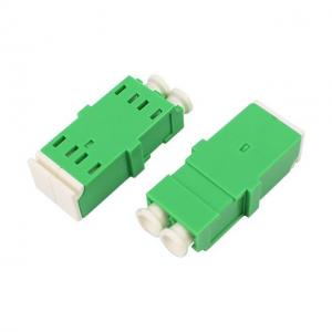 Fiber Optic FTTH LC APC Adapter Duplex Green SC Foot Type Adaptor