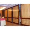 Easy Operate Soundproof Sliding Partition Walls , Multi Color Folding Room