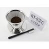 1-2 Cups Coffee Maker Gift Set With Brush / Big Bottom Rack OEM ODM Service