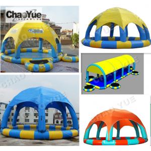 China 0.9mm PVC Tarpaulin Inflatable Water Swimming Pool for outdoor(CYPL-1502) supplier