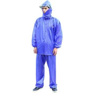 China Vêtements de travail en caoutchouc transparent imperméable à la pluie Vêtements de travail en PVC imperméable à l' eau Vêtements et pantalons supplier