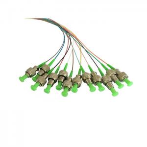 China Green ABS FC SC UPC single mode fiber optic cable for CATV network supplier