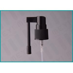 China 24/410 Black Oral Spray Pump For Antibacterial Throat Spray / Pharmaceutical Spray supplier