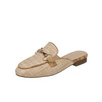 China Square Toe Stylish Slip On Loafers High Performance Slippers Breathable on sale