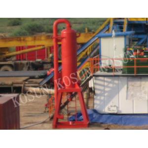 China ZYQ800 / ZYQ1000 / ZYQ1200 Mud gas separator treat the gas invade in the drilling fluids supplier