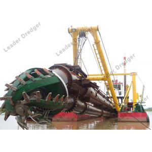 China Excavation Cutter Suction Dredger For River Reclamation , Port Construction supplier