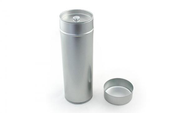 Caixa redonda do metal da vela do presente/espessura redonda do recipiente 0