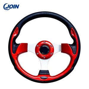 China Custom Sports Golf Cart Steering Wheel Golf Buggies 12.5 Inch Matte supplier