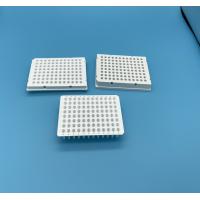 China Semi Skirted Deep Well PCR Plates White 0.2ml PCR 96 Well PCR Plate on sale