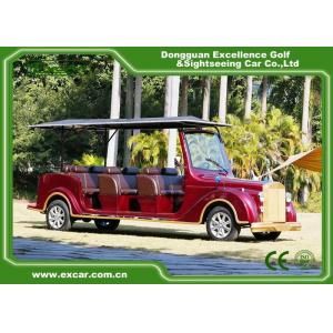 China Luxurious Red G1S8 Electric Classic Cars 4 Row For 8 Passenger supplier