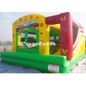 Doll House Inflatable Jumping Castle For Girls Party Lead Free PVC Tarpaulin