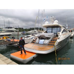 China Drop Stitch Inflatable Water Games Inflatable Boat Dock Floats Business Plan Design Build supplier