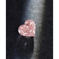 China Fancy Light Pink CVD Lab Grown Synthetic Pink Diamond Heart Shape 2.69ct on sale
