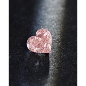 China Fancy Light Pink CVD Lab Grown Synthetic Pink Diamond Heart Shape 2.69ct supplier