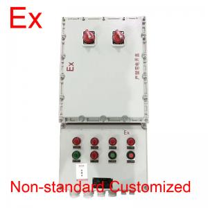 Cast Aluminum IIB Explosion Proof Distribution Box / Control Cabinet  For Industrial Area