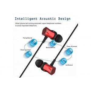 China Lightweight Noise Cancelling Sport Earbuds , Noise Cancelling Earbuds With Mic supplier