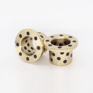 China C86300 SAE430B Manganese Bronze Flange Bushings Solid Lubricant Centrifugal Casting supplier