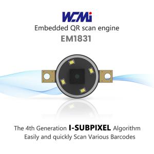 China A EM1831 1D 2D QR USB RS232 GS1-128 Large View Barcode Scanner Lift Controller wholesale