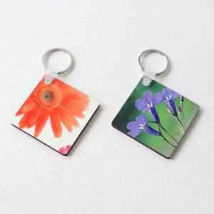 Square Retractable 10g Personalized Key Chain