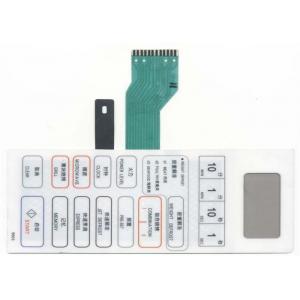 Customized Front Panel Tactile Keyboard Membrane Switch Overlay With Metal Dome