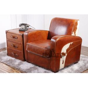 China luxury antique leather sofa furniture,#2052 supplier