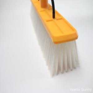 Clean Solar Panels Windows Doors and Billboards with this Manual Car Wash Brush with Hose Attachment and DC Water Pump