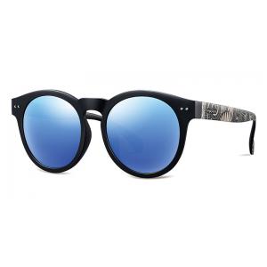 China Women PEI Sunglasses Grey Blue Lens Ultra Light Eyeglass Frames UV Protection supplier