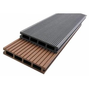 China 2.9m 148mm WPC Composite Decking 140mm Hollow WPC Composite Deck Boards Antislip wholesale