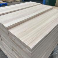 China Top-Grade Paulownia Board for Coffins Moisture Content 8%-12% Natural Wood Panel on sale
