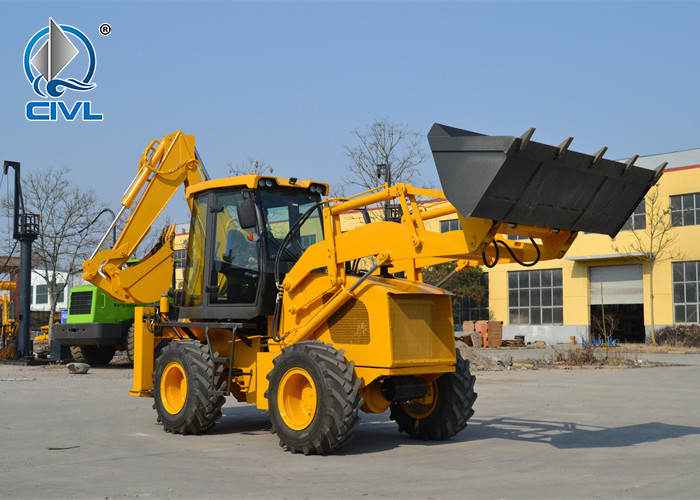China Chargeur Mini Tractor With Bucket de pelle rétro pour la ferme on sale